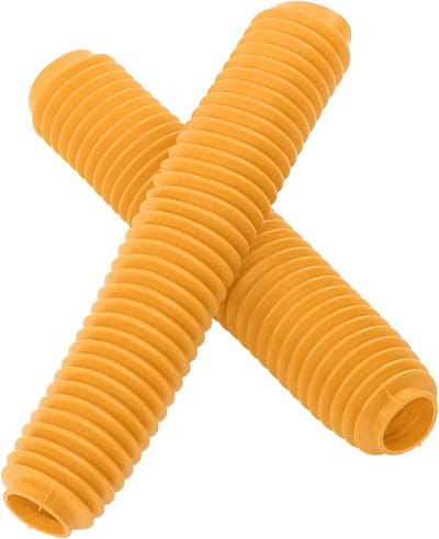 Voorvorkbeschermer - Duurzame rubberen bescherming - Set van 2 stuks - Geschikt voor CR80 CR125 CR250 CRF250 - Geel