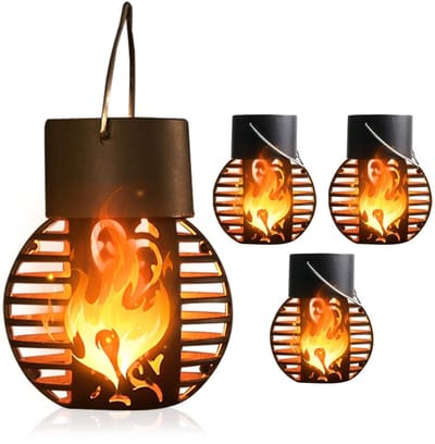 Allecto - Vlamlicht op Zonne-energie - Hangende Zonnelampen - Ip65