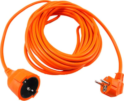 Verlengsnoer - Tuin - Oranje - 10 meter - Met Opbergzak