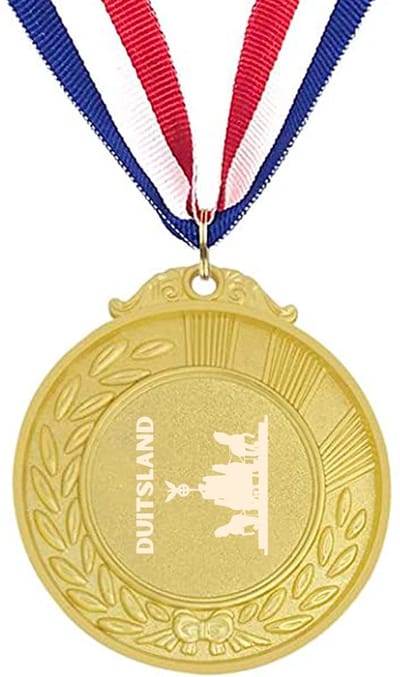 Akyol - 8720862709515 medaille zilverkleuring - Piloot - duitsland cadeau - beste land - leuk cadeau voor je vriend om te geven
