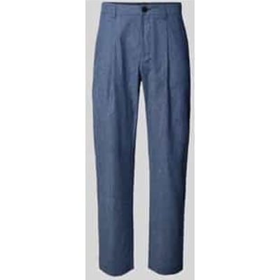 Chino met Franse steekzakken, model 'hart'