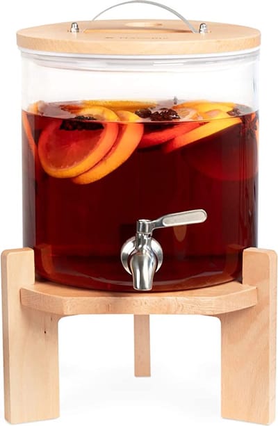 Honingdispenser / Siroopdispenser Glazen Dispenser Dispenser voor Honing Honingpotten - Drankdispenser \ drankkraan, tapkraan