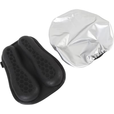 Motorfiets Gel Zitkussen Opvouwbaar Antislip Universeel Schokabsorptie Ademend Zitkussen voor white