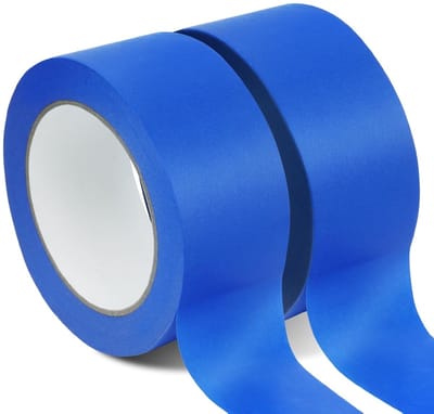 Professionele Maskingtape 48 mm x 50 m - Verf Tape voor Schilderwerk, Plakband zonder Resten, Zelfklevende Tape voor Perfecte Afwerking