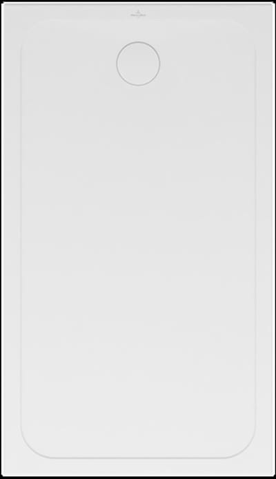 Villeroy & Boch Lifetime Plus - Douchebak, 90x120 cm, Anti-slip, alpine wit 6223N401