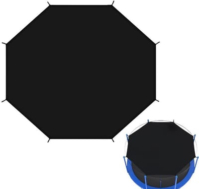 LISM-Trampoline zonnescherm, buitenzonnescherm, eenvoudig te installeren, UV-beschermd, trampoline overkapping - 4,2 meter