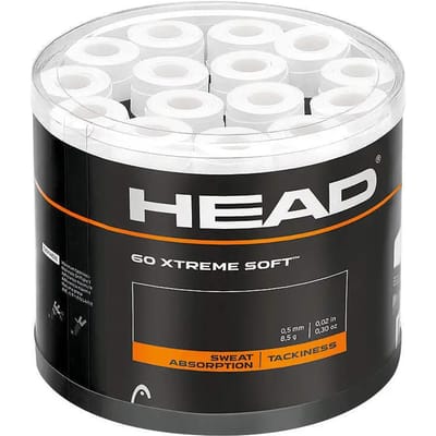 HEAD Overgrip Xtreme Soft Box 60 Stuks Wit