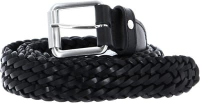 SADDLER Leren Riem Grahn Belt W80 Black Zwart