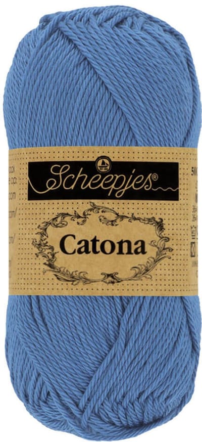 Scheepjes Catona 50 gram - 261 Capri Blue