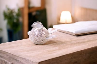 Loranto - Mini urn Vogel met Vleugels - Vogel Urn - Kleine Urnen