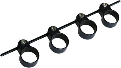 Daity Verstelbare vingerspreider - vingerspreider voor gitaar - vingertrainer - vingerspreider voor gitaarbeginners - geschikt als accessoire voor piano en gitaar (zwart/heren).