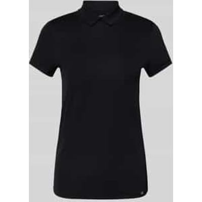 Slim fit T-shirt met polokraag