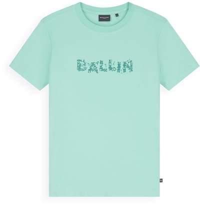 Ballin Amsterdam - Jongens Regular fit T-shirts Crewneck SS - Mint - Maat 6