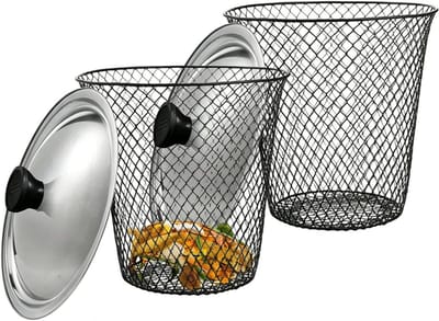 Terrascompostbak - Wormenbak Compostbak - Tuinafval Verwerken - Dubbel Compartiment - 439 x 237 x 226 cm - Groen