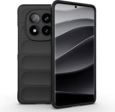 Coverup Hoesje - Geschikt voor Xiaomi Redmi Note 14 Pro+ Hoesje - Coverup Hands-On Rugged Back Cover - Zwart