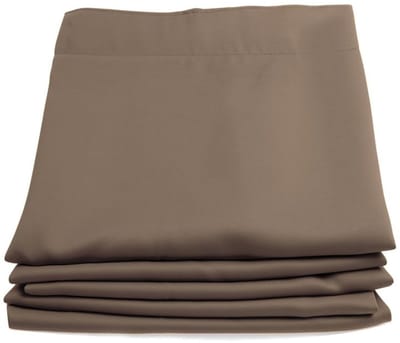 MOONDREAM ThermActiv®2in1 Winter+Zomer Thermisch Gordijn | Anti-Koude en Anti-Warmte Isolatie | Verduisterend | Gepatenteerde Technologie | EU-fabricaat | Plooiband | Beige MC8220 | 140B x 300L cm