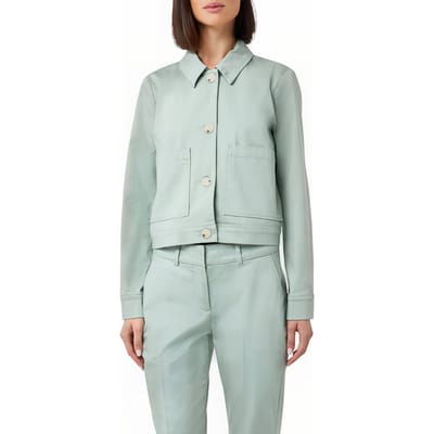Comma Jacket Indoor Mint Talla: 46 | Sobrecamisas Outlet | Mujer | Cian