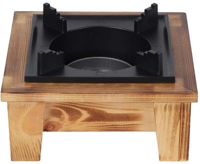 Dailygoods- Barbecue Grill Draagbaar Ontwerp - Mini Grill - Houtskool Verwarming - Traditionele Stijl - Compacte Grill - Geschikt voor Buitenactiviteiten