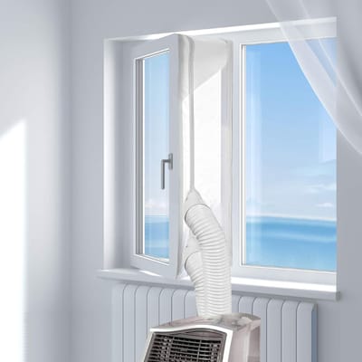 REN®Raamafdichting Airco - Raamafdichting Mobiele Airco - Raamafdichting Airco Universeel - Wit - 32cm x 22cm x 5cm