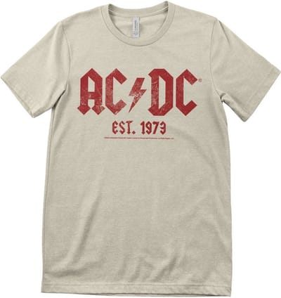 AC/DC Vintage T-shirt uit 1979 PS-1-ACDC003-H55-1