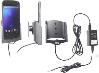 Brodit houder geschikt voor LG Nexus 4 Actieve houder met vaste voeding. Let op: Uitlopend artikel, Kan niet retour!