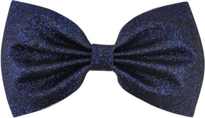 Haarstrik Clip | Donkerblauw | Voor Meisjes, Kids & Dames | Feest, Kerstmis, Oud-en-Nieuw, Jaarwisseling Bruiloft, Jubileum, Christmas & Kerst | Klassieke & Chique Stijl