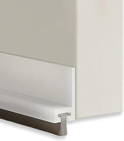 Effectieve Deurafdichting met Zachte Borstel, Onderdorpel Afdichtband en Isolatie, Winddicht voor Huis, Garage en Keuken