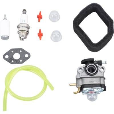 Kit Carburateur Souffleur à Dos Filtre à Air Carburant Accessoires d'Attachement pour Troy Bilt TBP6160 TB4BP