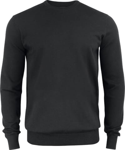 Cutter & Buck Oakville Crewneck Heren 355416 - Zwart - S