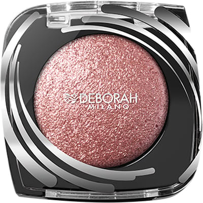 Deborah Milano - Precious Color Oogschaduw – Rose Gold 03 - Super-Gepigmenteerde Mono Eyeshadow Met Intense Roze Kleur - Parelmoer Finish - Wet & Dry Veelzijdigheid - Langhoudend - Voor Dramatische & Glam Looks