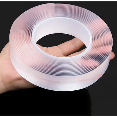 1/2/3/5M Nano Tape Dubbelzijdig Tape Helder Herbruikbaar Waterafstotend Kleefbanden Schoonmaakbaar Keuken Badkamer Benodigdheden Tapes 30mm*0.5M*1mm