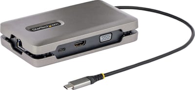 StarTech.com USB-C Multiport Adapter - HDMI VGA - 100W PD