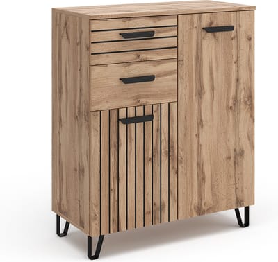 Vicco Amber Dressoir – 38 x 100 cm Bruin