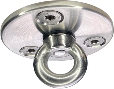 Dailygoods- Plafondhaak Super Kwaliteit - Ophangsysteem Hangstoel - Ophangbeugel Bokszak - Hangmat - Weerstandstrainers - Belastbaar tot 180 kg - Ophanghaak