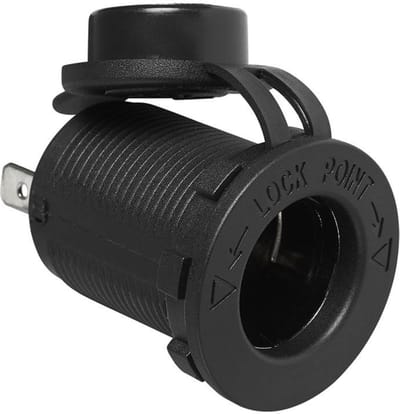 ProPlus DIN inbouwstekkerdoos - 12/24 Volt - Ø 29 mm - 16 Ampère
