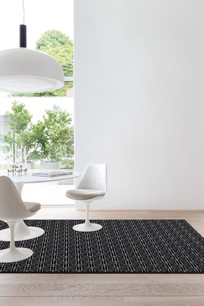Vloerkleed Timeless Creativity Bianconero Ink 463.01.AF900 - maat 80 x 140 cm