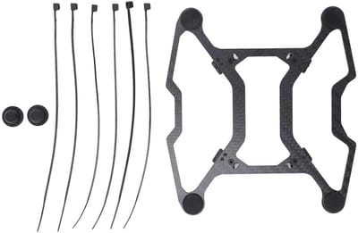 Carbon Fiber Drone Armour Landing Guard voor Avata 2 Drone - Beschermende Pad - Duurzaam en Lichtgewicht - Gemakkelijk te Installeren.