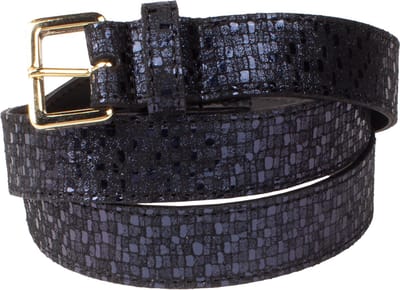 Legend Dames - Leren riem - Zwart - 80cm
