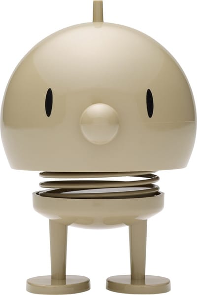 Hoptimist Bumble Beeldje - M - Latte - Beeldjes Decoratie voor Kantoor, Kamer en Woonkamer - Cadeau Idee voor Mannen, Vrouwen en Kinderen