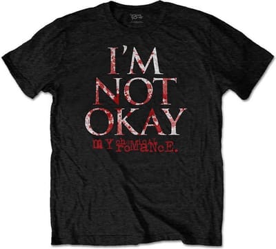 My Chemical Romance - I'm Not Okay Heren T-shirt - S - Zwart