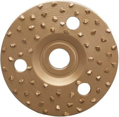 Amos Hoefslijpschijf 12 5mm dubbelzijdig middel + vibrastop