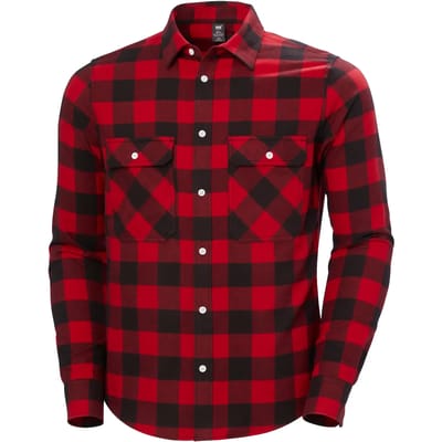 Helly Hansen Lokka Organic Flannel Overhemd Met Lange Mouwen Rood XL Man