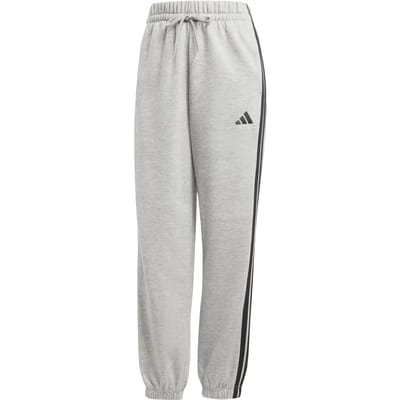 Adidas Essentials 3 Stripes Fleece Loose-fit Joggers Grijs M / Regular Vrouw
