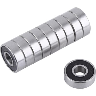 10 STUKS 6082RS Kogellager Dubbelzijdig Zwart Rubber Afgedicht Diepgroef