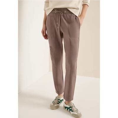 Broek met smalle pijpen