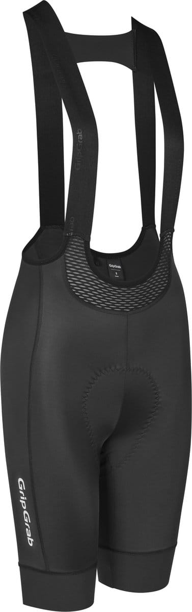 GripGrab - W's PACR Korte Fietsbroek met Zeem en Bretels voor Dames Wielrenbroek Bib Shorts - Zwart - Vrouwen - Maat L