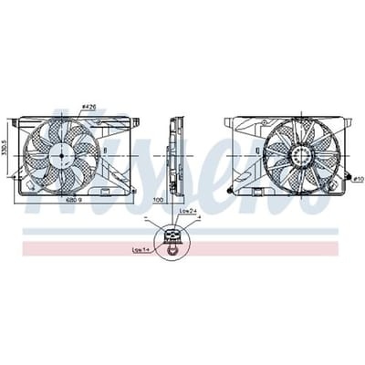 Blower NISSENS 850124