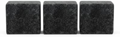 Carrés de Musk Noir – set van 3 blokken – parfum voor thuis, linnen en lichaam – compact formaat – geur van sfeer