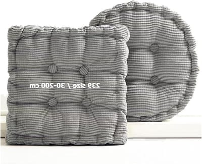 Stoelkussen Tuinstoel - Bankkussen Terras - Comfortabel Zitten - Dik En Zacht - 60x120 cm - Grijs