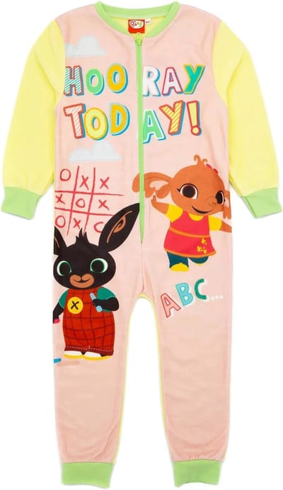 Bing Bunny - Onesie - Maat 86/92 - Pyjama jumpsuit - met ritssluiting
